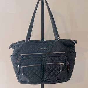 MZ Wallace Black Crosby Traveler